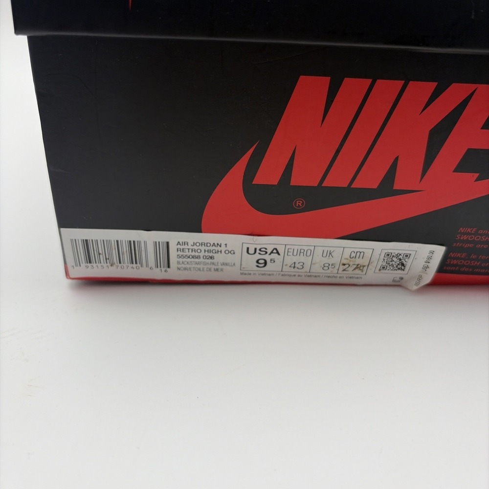 Size 9.5 - Jordan 1 Retro OG High Shattered Backboard 3.0 (555088-028) - Picture 10 of 10